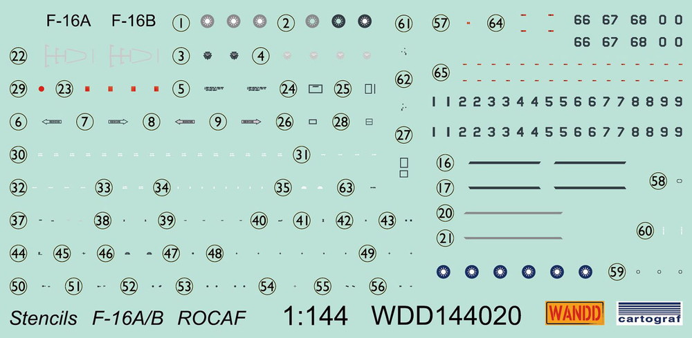 1/144 ̱ F-16A/B ƥ󥷥ǥ