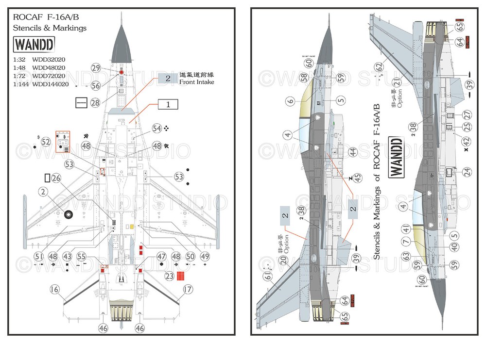 1/144 ̱ F-16A/B ƥ󥷥ǥ