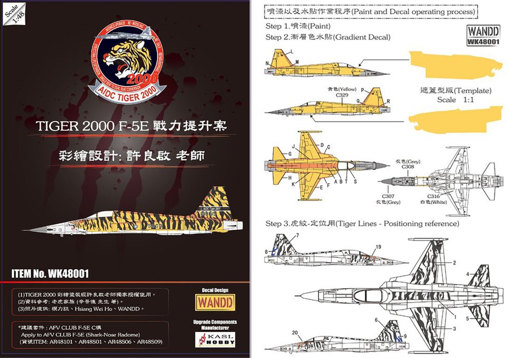 1/48 Ѷ F-5E 2000 ǥ & ǥơ륢åץѡ