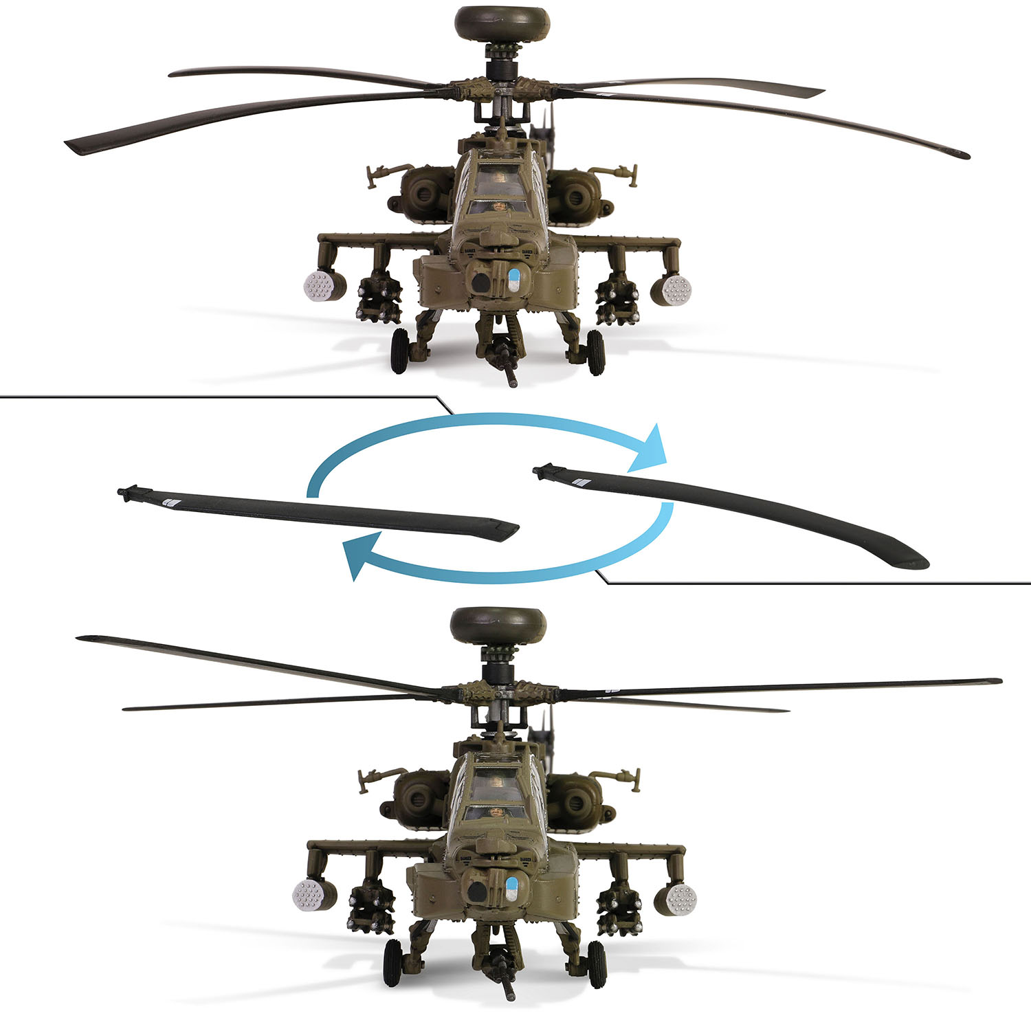 1/72 ꥫΦ AH-64D ѥå󥰥ܥ ֥饯μͳ - ɥĤ