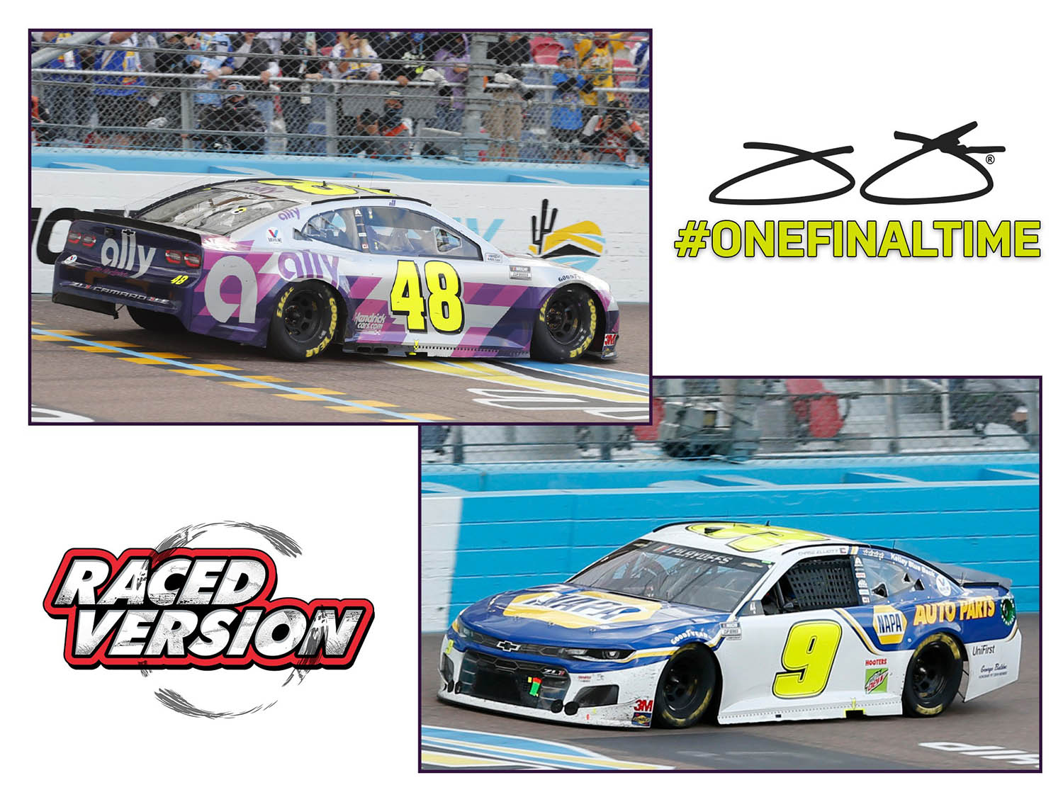 1/64 #48 allyեʥ & #9 NAPA ܥ졼 ޥ NASCAR 2020 2楻å - ɥĤ