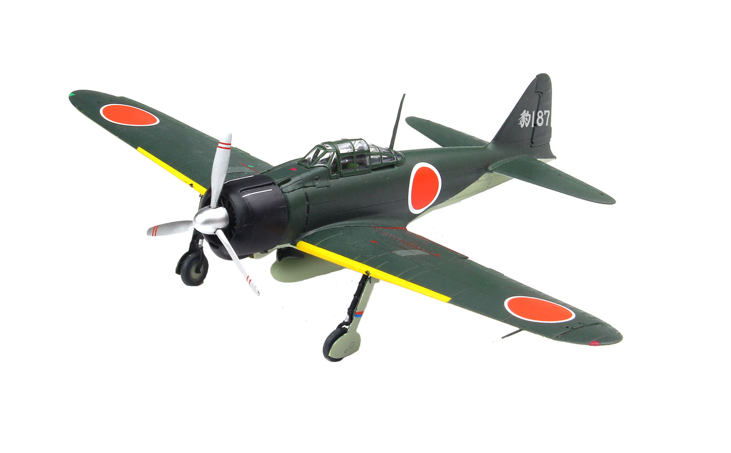 PLATZ 1/72 Full Action Series WWWII IJN A6M2 Zero Fighter Type21