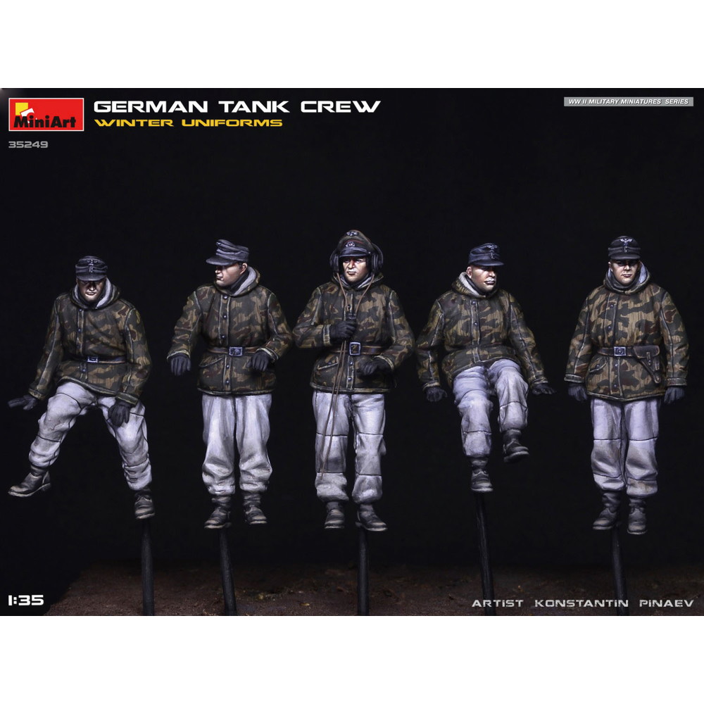 プラモデル :: その他 :: WW.II ドイツ軍 冬季装備の戦車兵 小火器