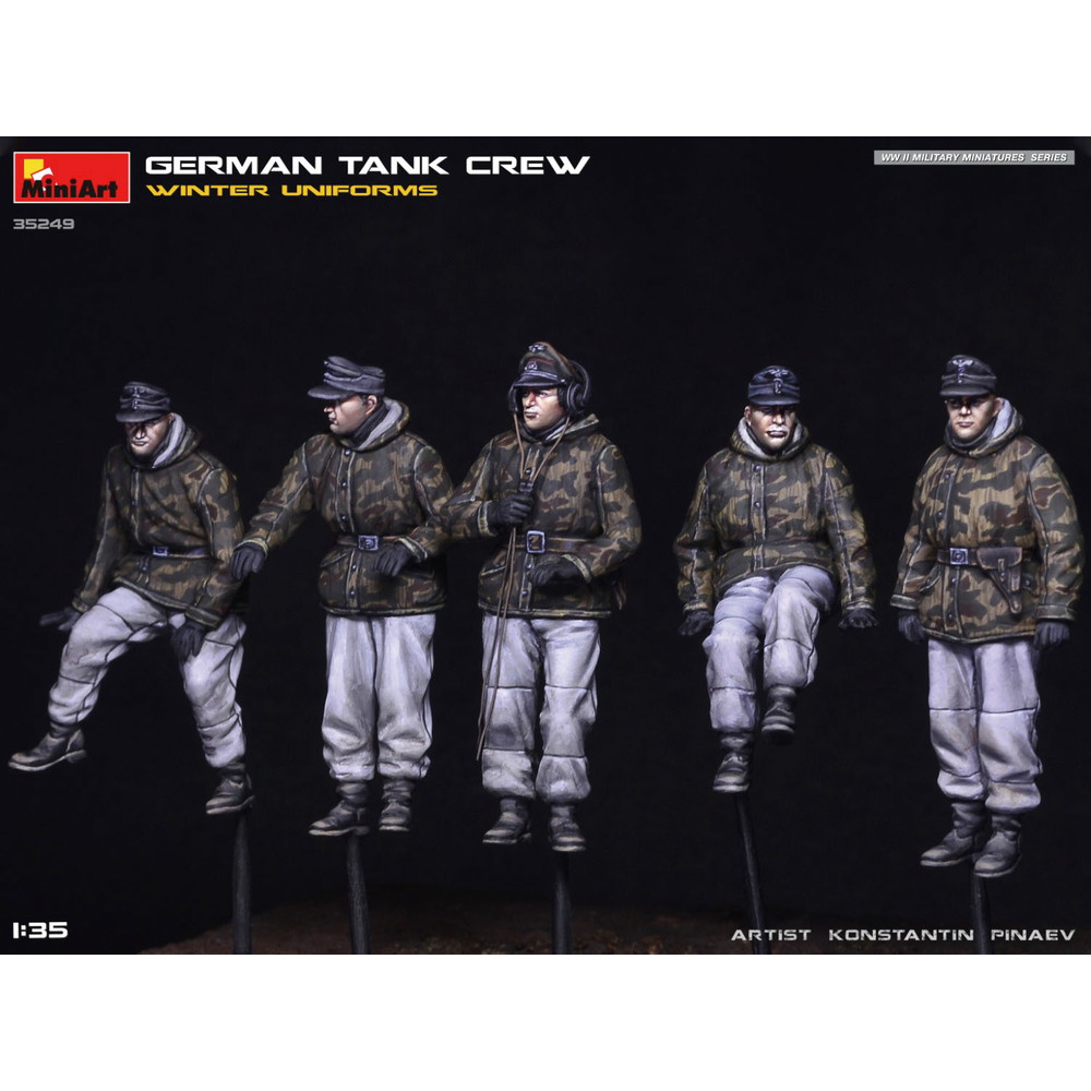 プラモデル :: その他 :: WW.II ドイツ軍 冬季装備の戦車兵 小火器