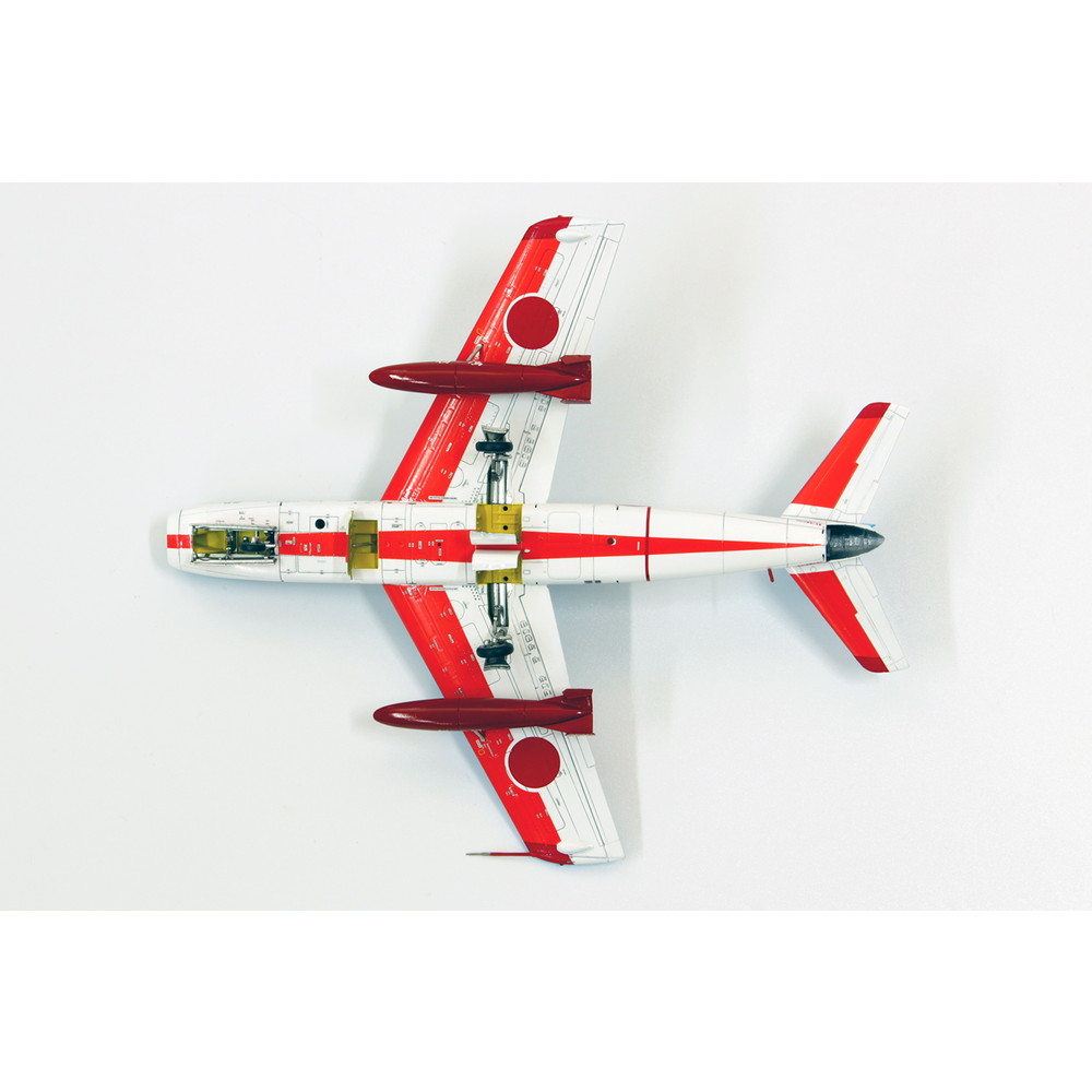 プラモデル :: 飛行機 :: 航空自衛隊 T-1B ジェット練習機 第5術科学校