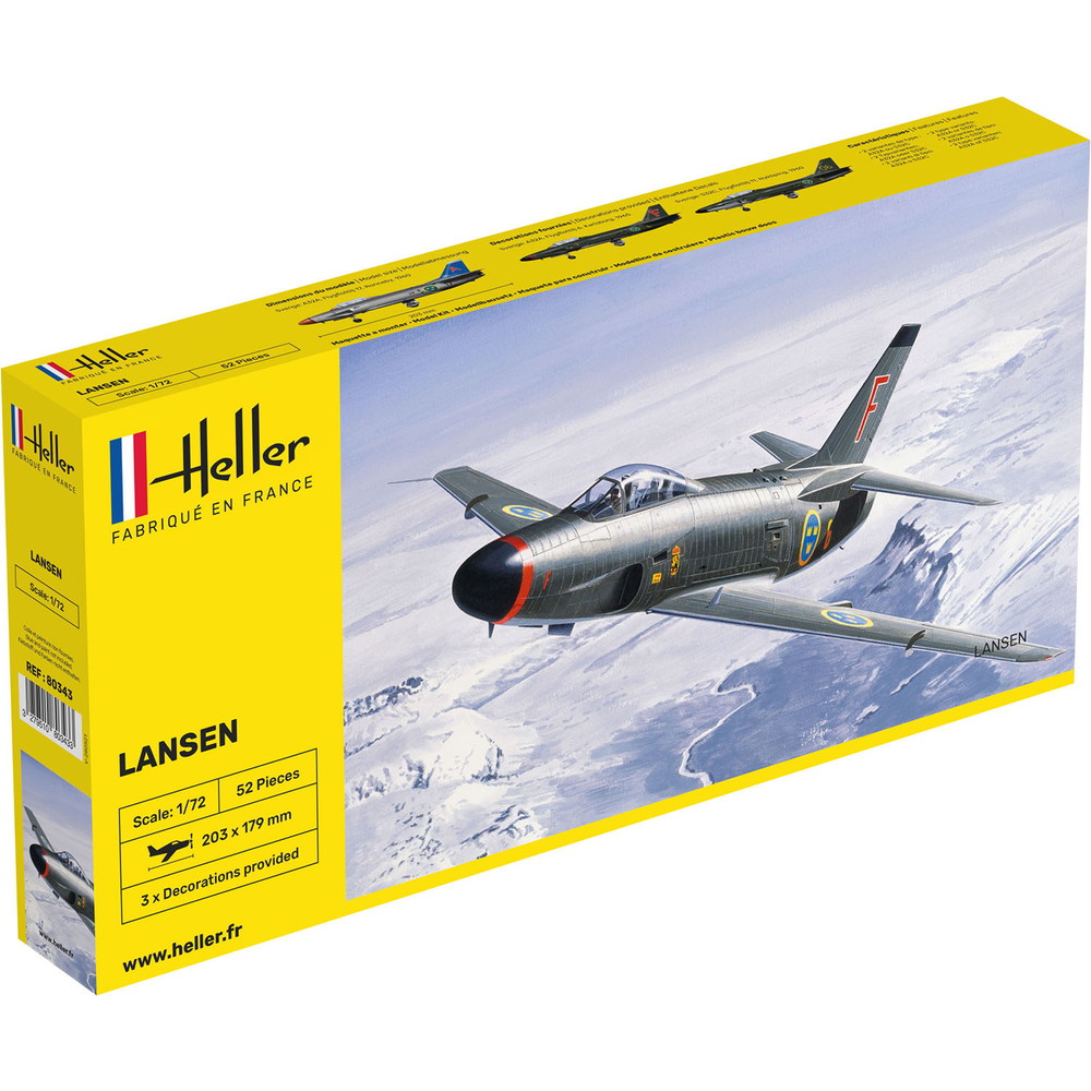 プラモデル :: 飛行機 :: スウェーデン空軍 サーブ 32 ランセン