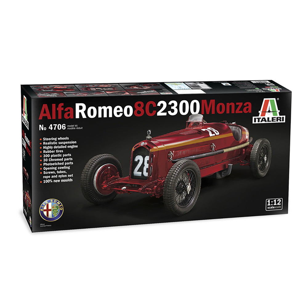 ポケール　Alfa Romeo 8C-2300 Monza モデルキット プラモデル :: 車 & バイク :: アルファロメオ 8C 2300 モンツァ 日本