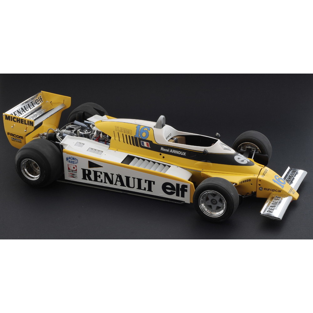 プラモデル :: 車 & バイク :: ルノー F1 RE20 ターボ 日本語説明書付き