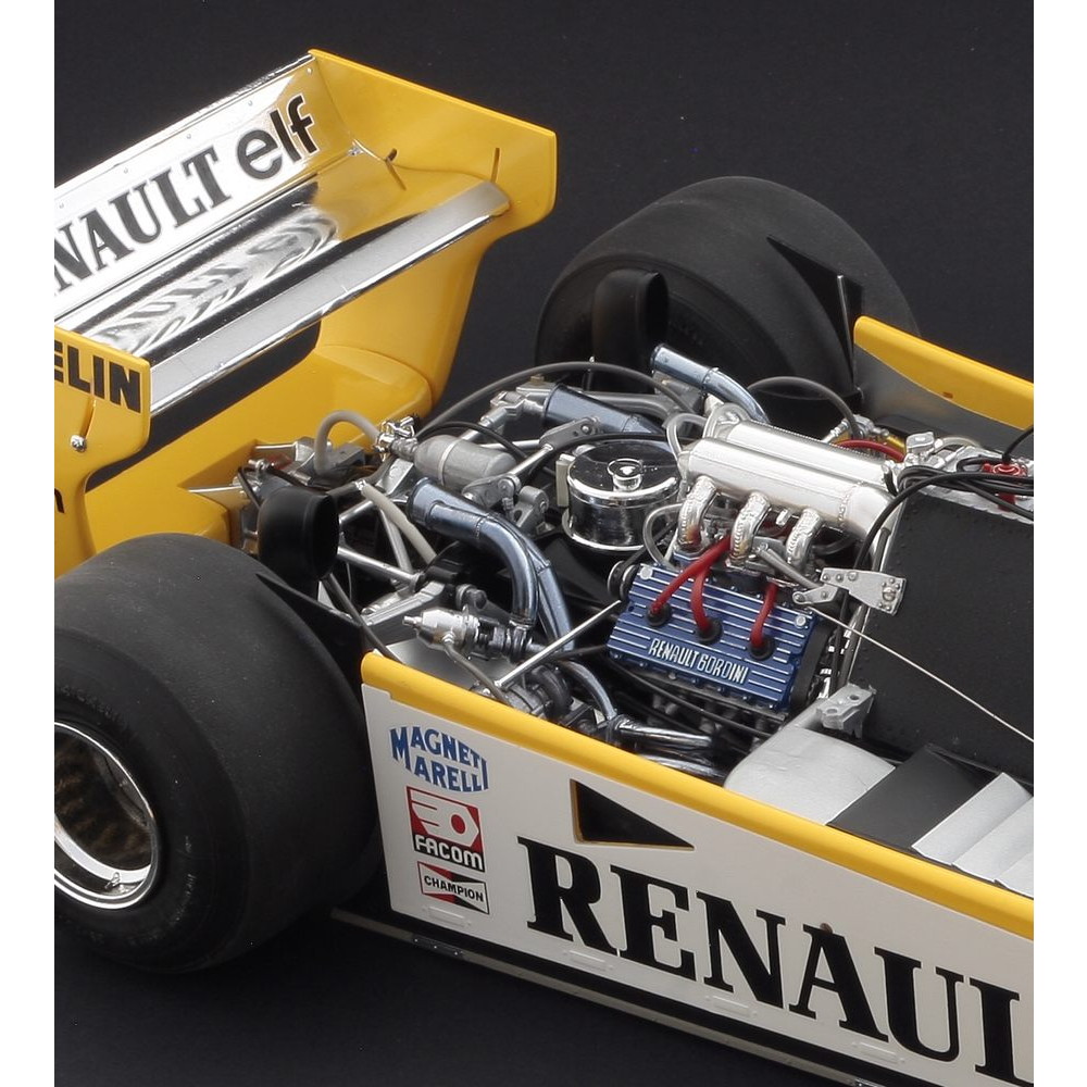 プラモデル :: 車 & バイク :: ルノー F1 RE20 ターボ 日本語説明書付き