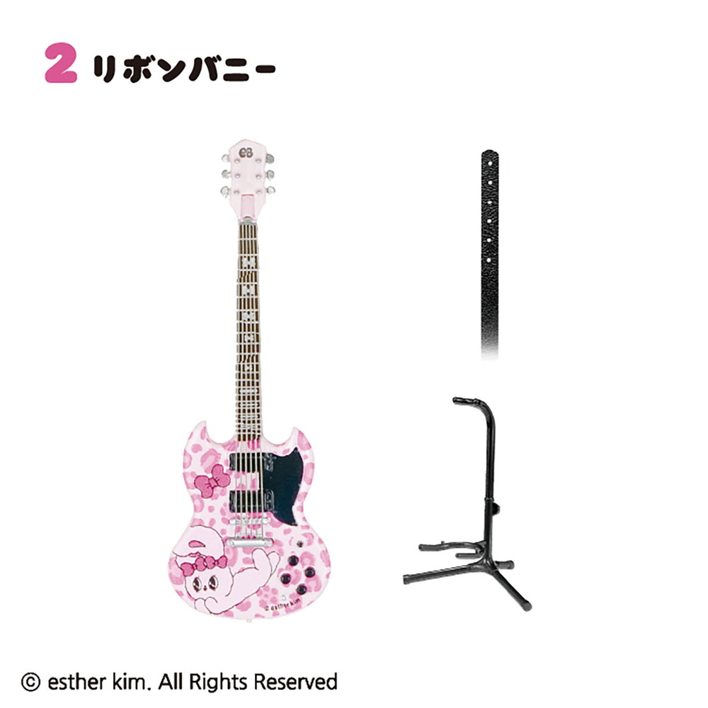 の*ぽ様 エレキギター Lupen Prade MODEL/Bunny バニー 食玩 :: スケール系 :: エスターバニー ROCKMONO （BOX）