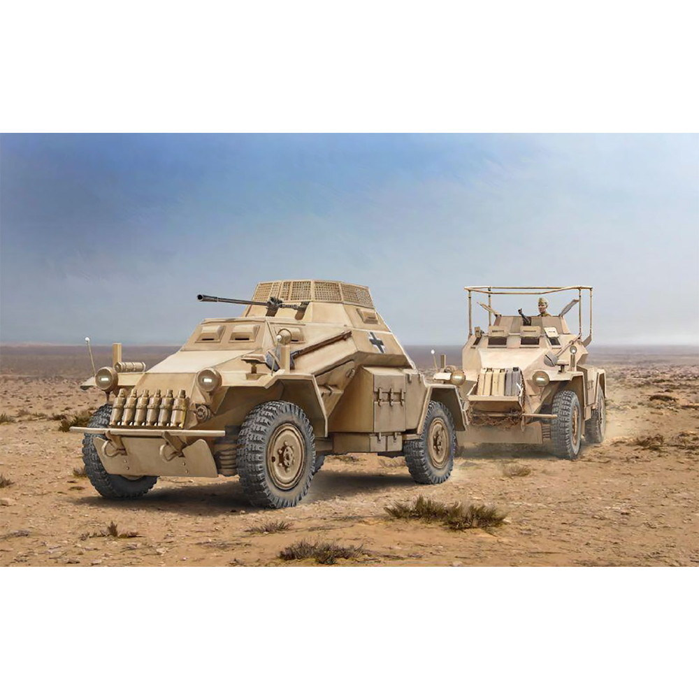 プラモデル :: 軍用車両 & 武器 :: WW.II ドイツ軍 Sd.Kfz.222-223 4輪