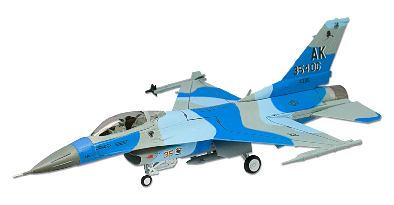 プラモデル :: 飛行機 :: ハイスペックシリーズ vol.1 F-16
