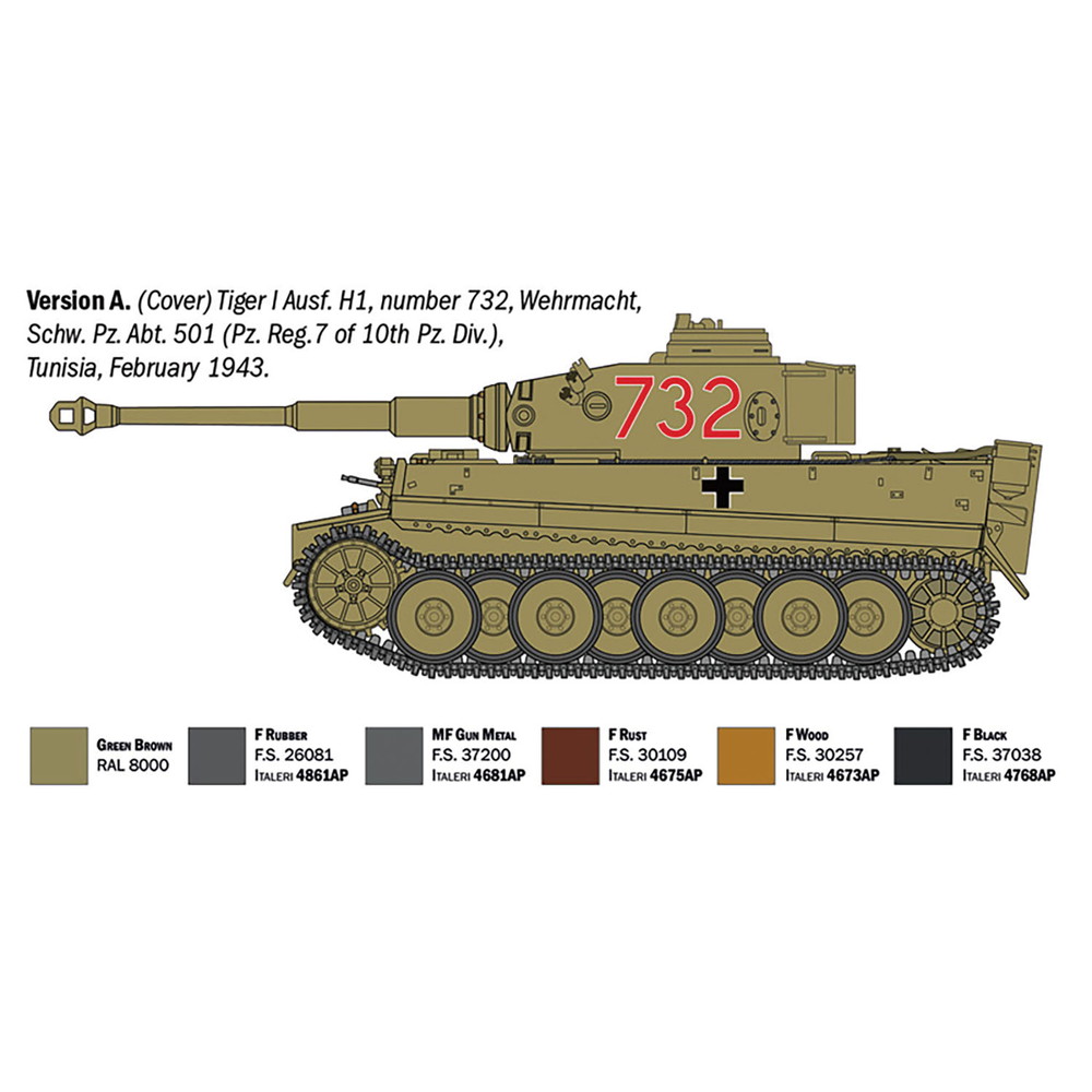 プラモデル :: 軍用車両 & 武器 :: WW.II ドイツ軍 Pz.Kpfw.VI