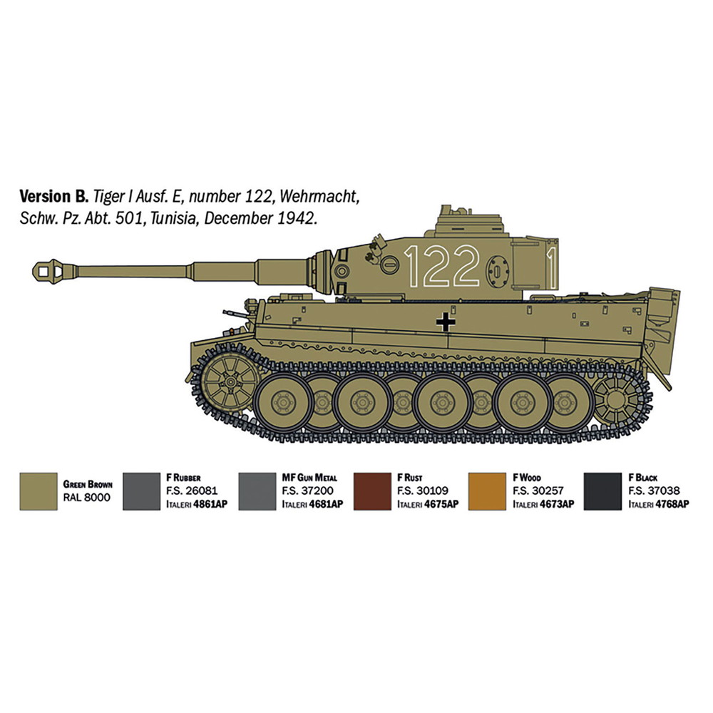 プラモデル :: 軍用車両 & 武器 :: WW.II ドイツ軍 Pz.Kpfw.VI