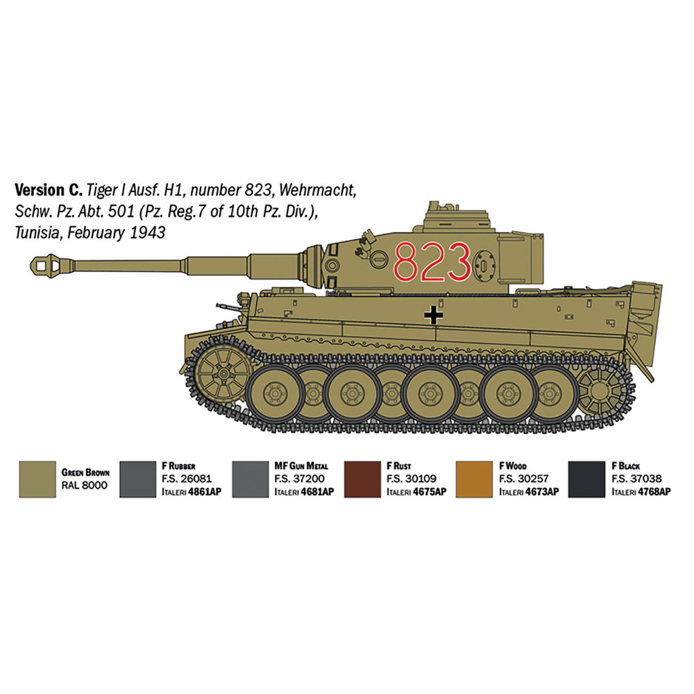 プラモデル :: 軍用車両 & 武器 :: WW.II ドイツ軍 Pz.Kpfw.VI