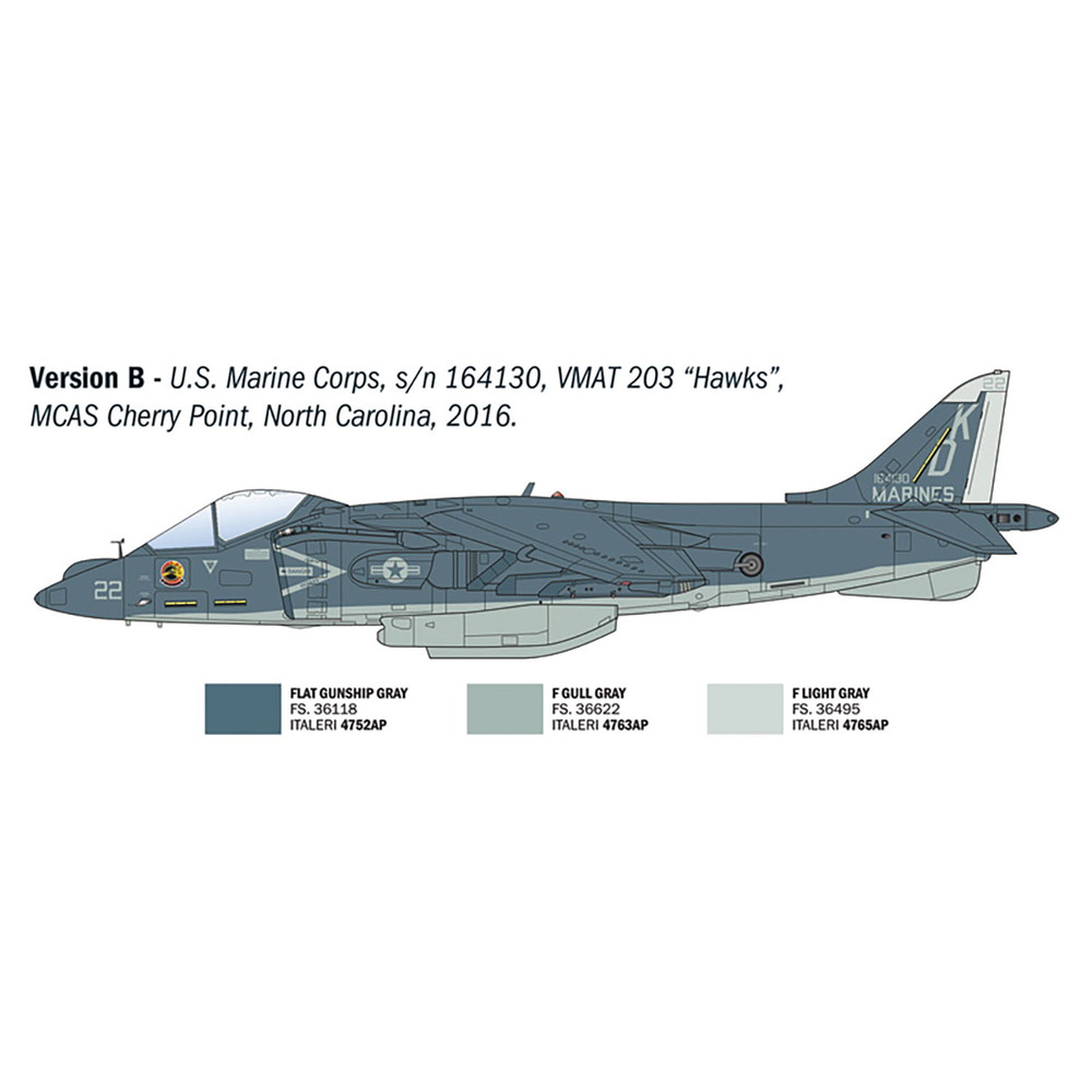 プラモデル :: 飛行機 :: アメリカ海兵隊 AV-8B ハリアー II