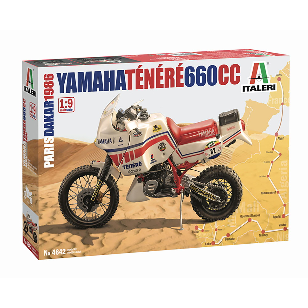【9月頃迄★大特価★廃盤レア】プレイモービル　4420 パリ・ダカールラリー プラモデル :: 軍用車両 & 武器 :: ヤマハ テネレ 660 1986 パリ