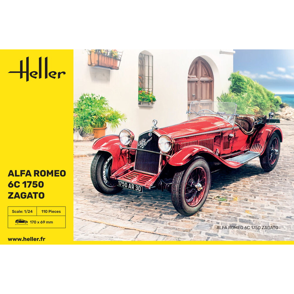 プラモデル :: 車 & バイク :: アルファロメオ 6C1750 ザガート