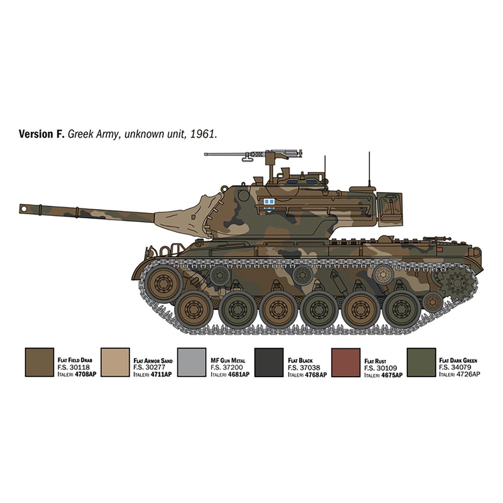 プラモデル :: 軍用車両 & 武器 :: アメリカ軍 M47 パットン