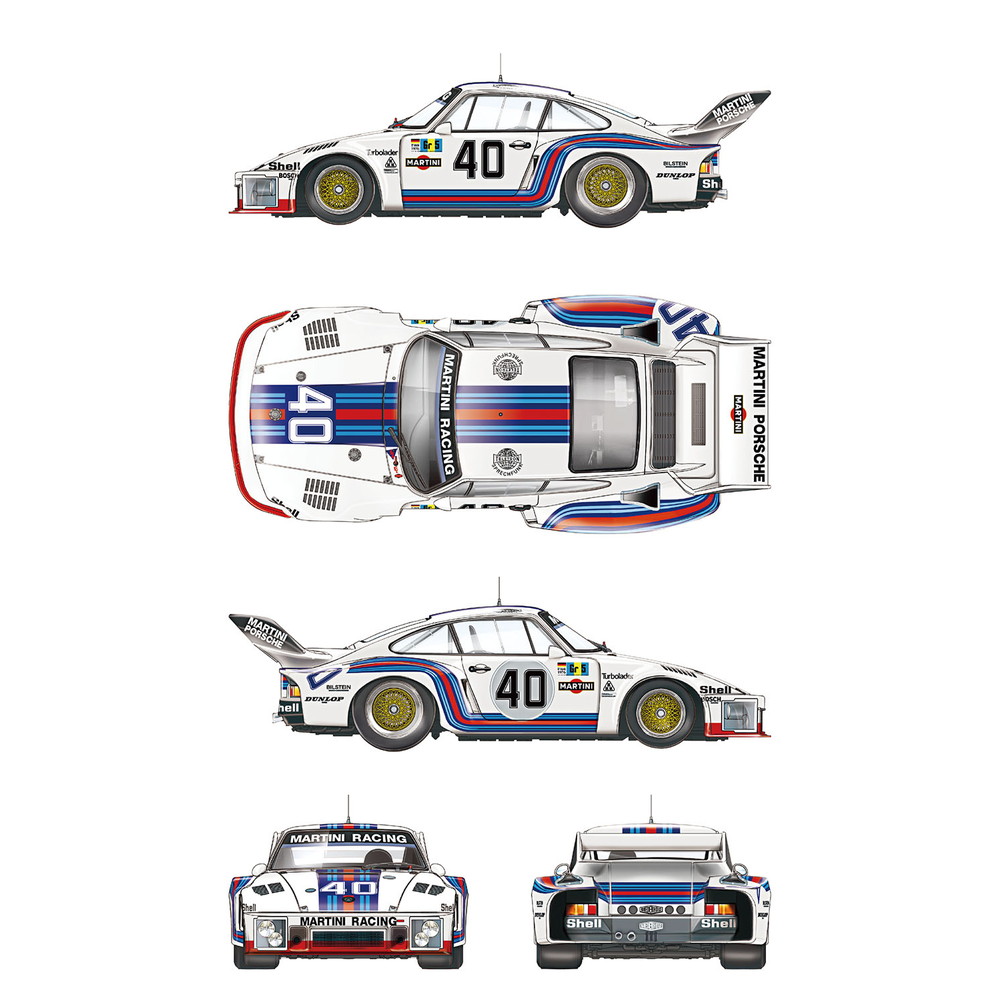 プラモデル :: 車 & バイク :: ポルシェ935ターボ 1976 ル・マン24時間