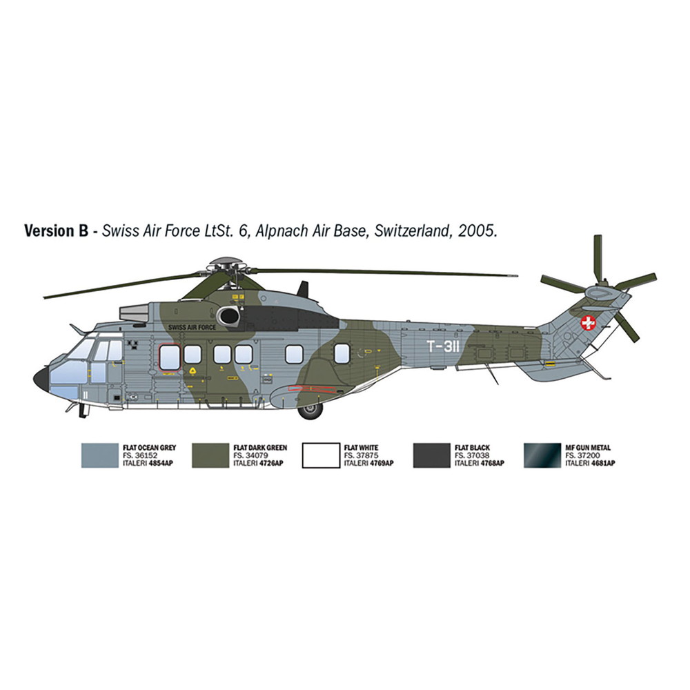 プラモデル :: 飛行機 :: AS332 スーパーピューマ ヘリコプター